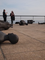 Antony Gormley Exhibition, Critical Mass, at the De La Warr Pavilion