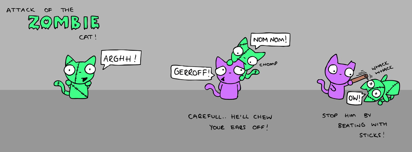 Cat Zombie!