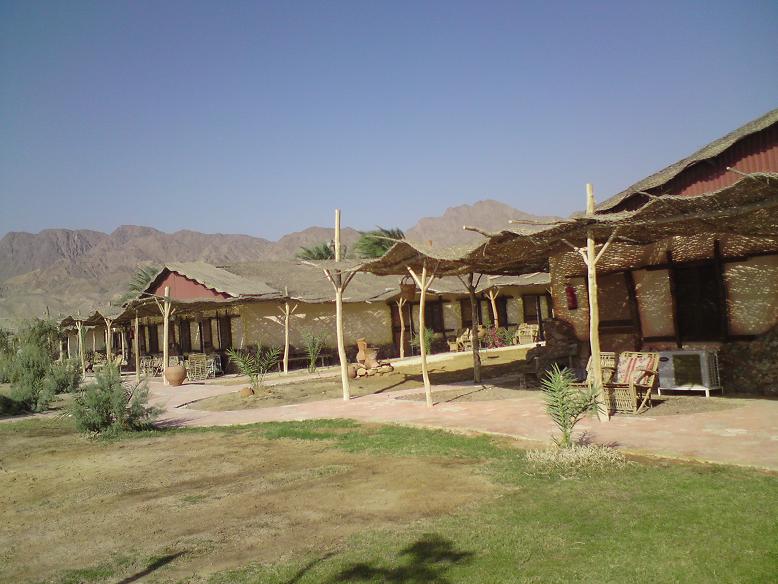 Rooms at Sayadeen Village are on the beach