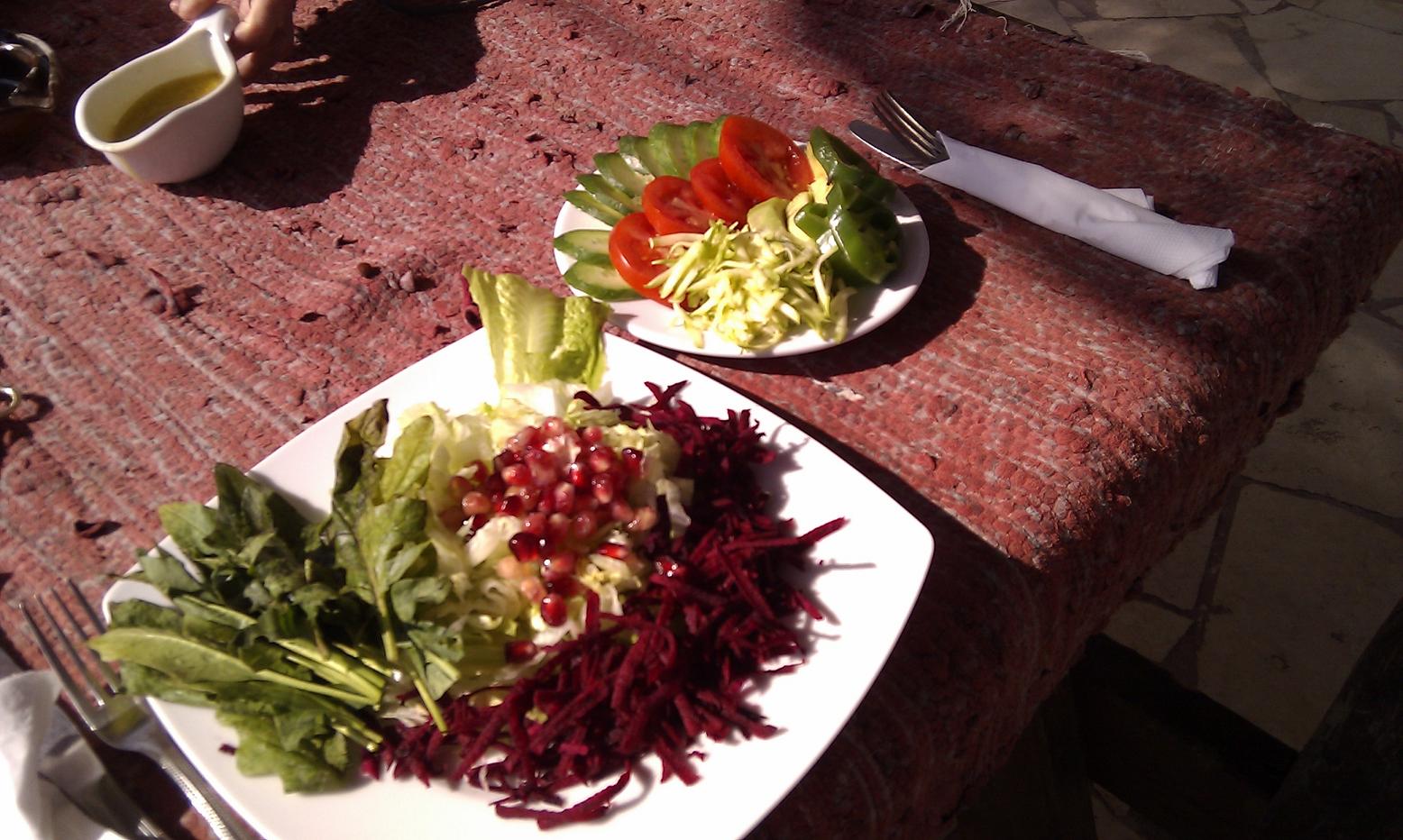 Beautiful and delicious detox menu