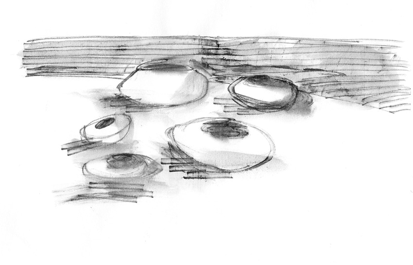 M. Johansson Sketch Bowls for Peace