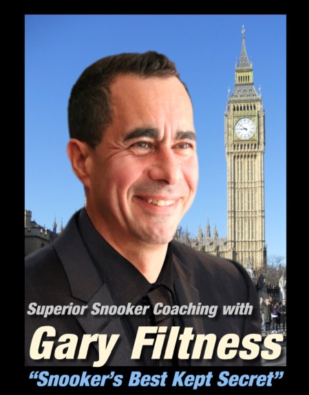 London Snooker Coach Gary Filtness