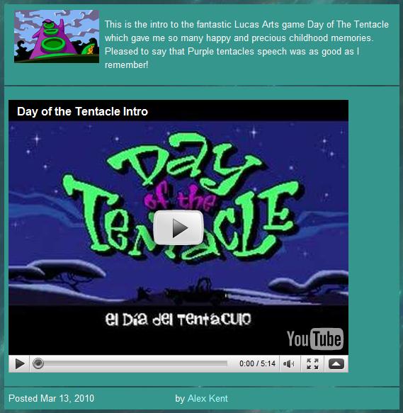 Day of the Tentacle Intro Screen