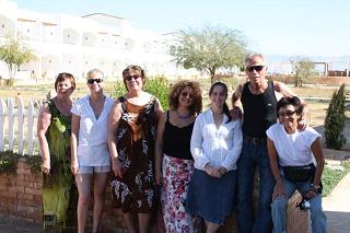 Happy healthy and free : guests at the Red Sea Healing Retreat Happy health and free after the Detox Healing Retreat