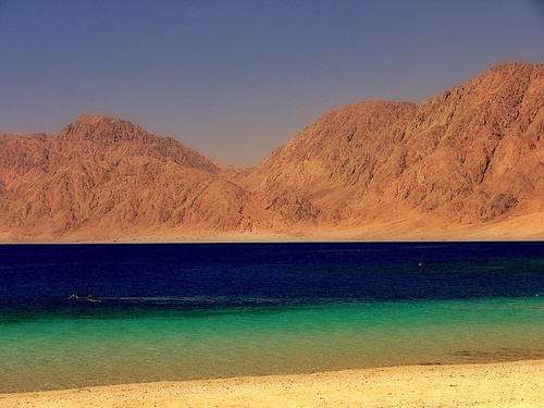 Beach at Nuweiba, venue for Detox Healing Retreats