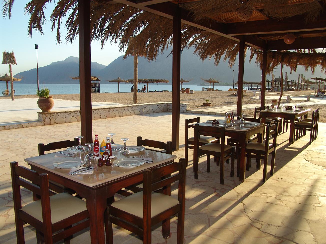 AlSayadeen Beach Side Dining Area