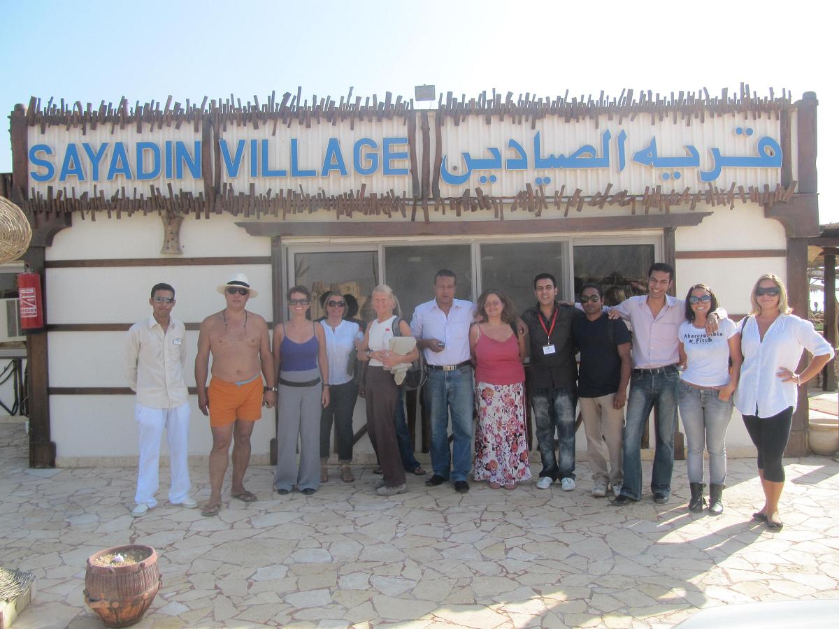 Sad farewells at Sayadeen Village