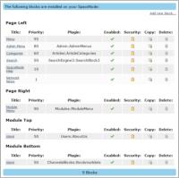 Blocks Page Redesign